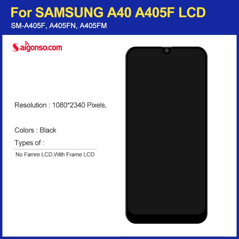 màn hình Samsung A40